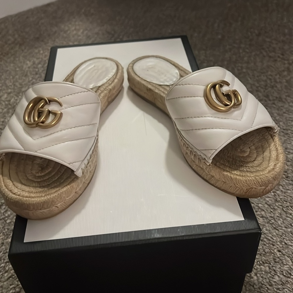 Gucci GG sandals. 7 - Picture 8 of 11